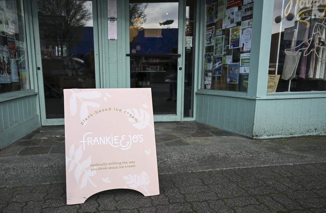 Frankie & Jo’s founder Autumn Martin said she was trying to think creatively about how to bring a scoop shop to Tacoma. A cold email to Howdy Bagel led to pop-ups and then an official every-weekend partnership last December.