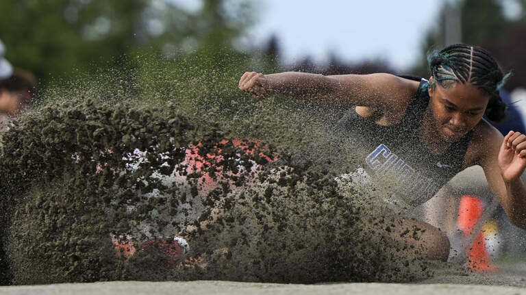 See the action for day 1 of the State Track and Field Championship