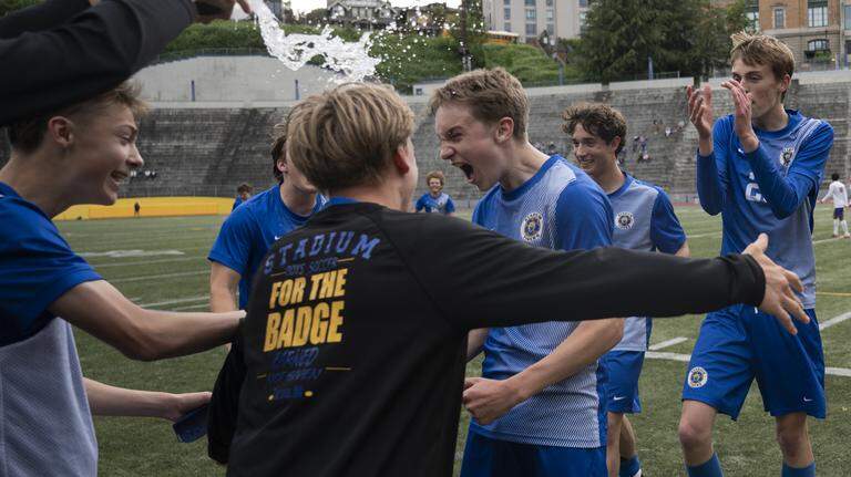Stadium Boys dominate Hanford 5-0 in opening round