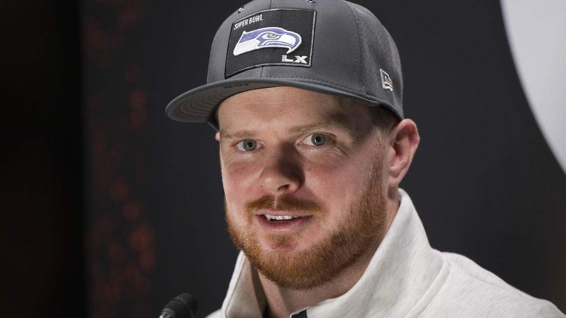 Sam Darnold, the new Marlboro Man? Seahawks lean way into Super Bowl frenzy